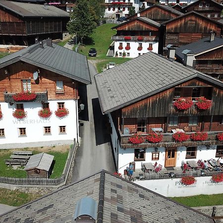 Apartament Weberstube Weberhaus Zollhaus Zollstoeckl Obertilliach Zewnętrze zdjęcie