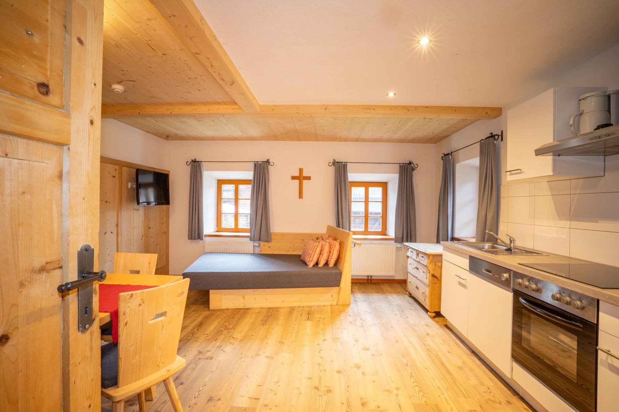 Apartament Weberstube Weberhaus Zollhaus Zollstoeckl Obertilliach Zewnętrze zdjęcie